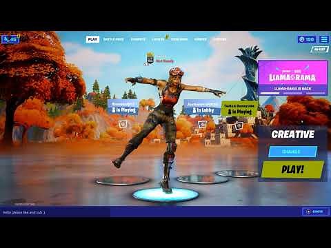 Renegade raider dancing in lobby for Tiktoks! ( RAIDERS REVENGE TIDY CRAZY FEET AND MORE )