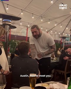 61M views · 494K reactions | Protect Post Malone at all costs 梁 | UNILAD Sound | Facebook