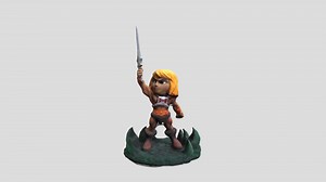 Chibi He- Man - Download Free 3D model by CShafimon