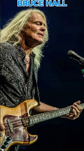 Bruce Hall: songwriter, singer, and bassist for REO Speedwagon. Birthday May 3, 1953.