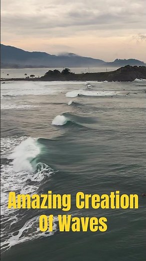 How currents from the swell direction and physical barriers intersect to form excellent waves #surf