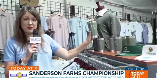 Sanderson Farms Championship Golf Tournament Merchandise Tent