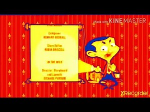 Mr Bean End Title in robot Flop Effect