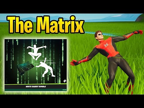 The Matrix X Fortnite Cosmetics Gameplay + Review