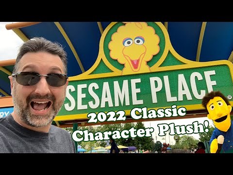Sesame Place Classic Character Plush 2022