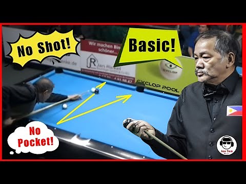 Efren Reyes Shows Pure Pool Magic