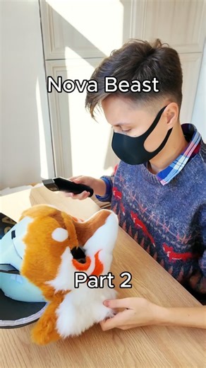 AL Fur | Nova Beast full fursuit I love shaving the fur, it's so calming. I really liked how Nova's hair strands turned out. There is wire inside... | Instagram