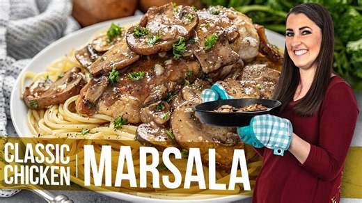 Classic chicken marsala