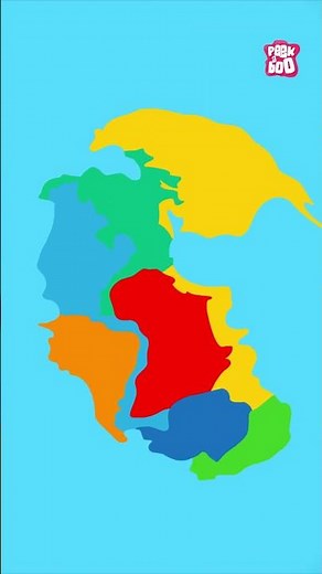 What Are Pangea & Continental Drift? | #PeekabooKidz #DrBinocs #Shorts