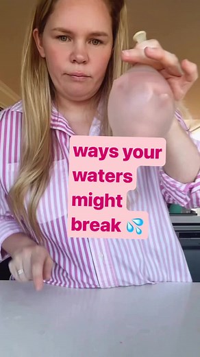 Understanding Spontaneous Rupture of Membranes in Birth