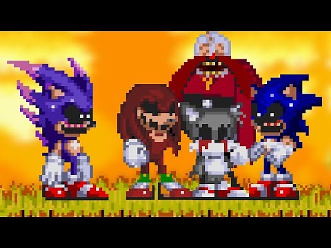 FNF Characters Taking Over Sonic 3 AIR
