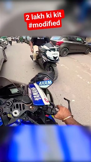 Yamaha R1 5 modified #Bikemodification shorts