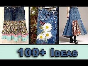 100+ Unique Ideas to Upcycle Jeans & Sew Denim Projects!