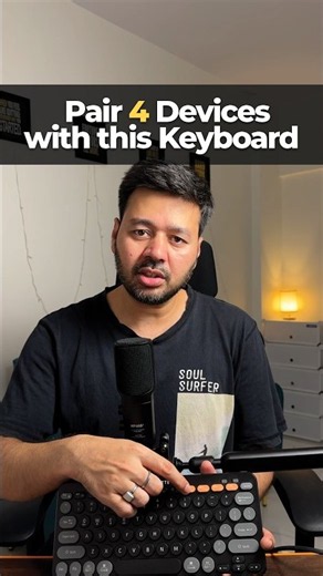 This Keyboard Connects to 4 Devices! 🤯