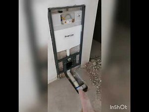 Installation of suspended toilets, part 1