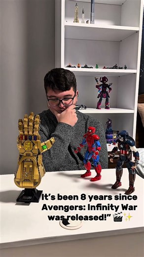 8 years later and Infinity War still slaps harder than my collection #marvel #thanos