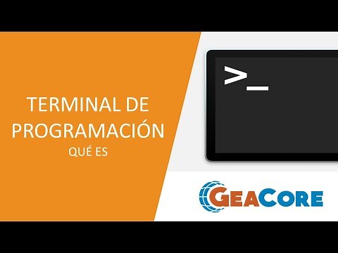 ¿Qué es un Terminal de programación? | Línea de comandos para lanzar script automatizados.