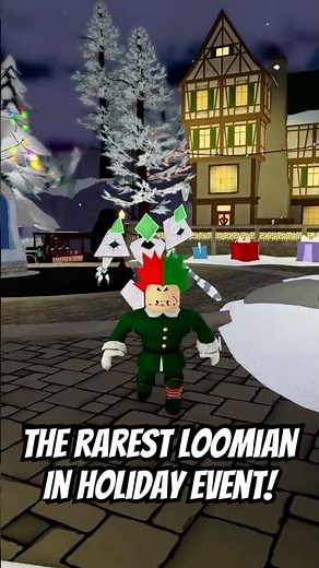This Is the RAREST Thing in the Holiday Event in Loomian Legacy...