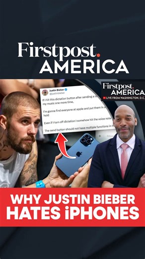 Firstpost | #FirstpostAmerica: Why Justin Bieber Hates iPhones Justin Bieber has ignited an unexpected tech controversy — all over a tiny microphone... | Instagram