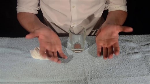 The Impossible Coin Through Table Trick – Secret Revealed!