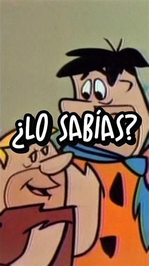 🦴 El curioso origen de Los Picapiedra...👀📺 #lospicapiedra #theflintstones #curiosidades