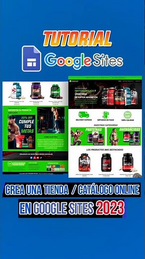 How to Create an Online Store & Catalog with Google Sites 2023 | Step by Step 💻🛒