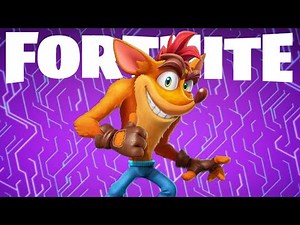 Fortnite Crash Bandicoot Skin & Emote!