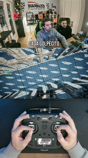 El simulador te hará ahorrar 25K por hora en drones 🤣 #FPV