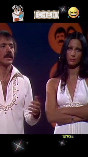 Cher's Surprise Comedy Skit with Husband in 70s Vibes