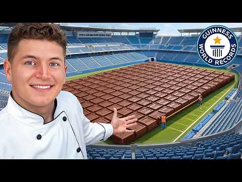 I Made The World's Largest Chocolate Bar