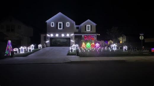 Halloween 2024 Light Show Spectacle