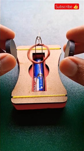 Simple DC Motor Project | How to Make a DC Motor at Home | DIY Science Experiment