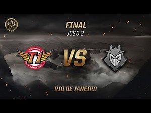 SKT x G2 (Final - Jogo 3) - MSI 2017