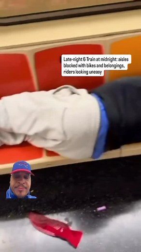 230K views · 2K reactions | Late-night 6 Train at midnight: aisles...