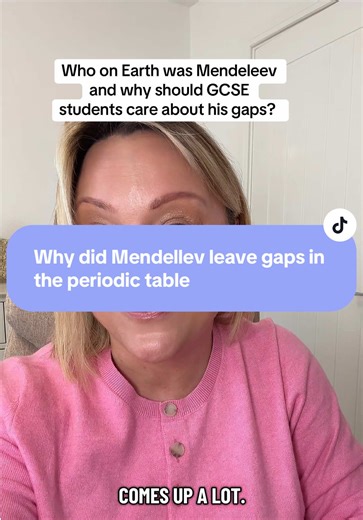 Understanding Mendeleev's Gaps in the Periodic Table