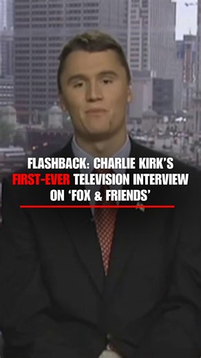 FLASHBACK: In 2012, a teenage Charlie Kirk made his live TV debut on Fox & Friends —a moment that launched his path to founding Turning Point USA and becoming a leading voice for young conservatives. | Fox News