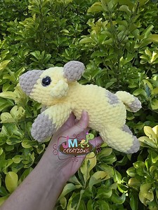 Laying Giraffe Stuffed Animal Amigurumi - Stuffie - Stuffed Animal - Crochet - Etsy