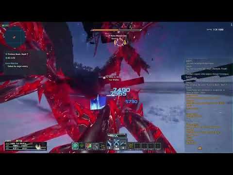Phantasy Star Online 2 NGS Fictitious Beam - Depth 7 Rank 9