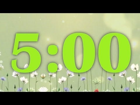 5 Minute Boho Spring Timer with Lofi Music 🪴