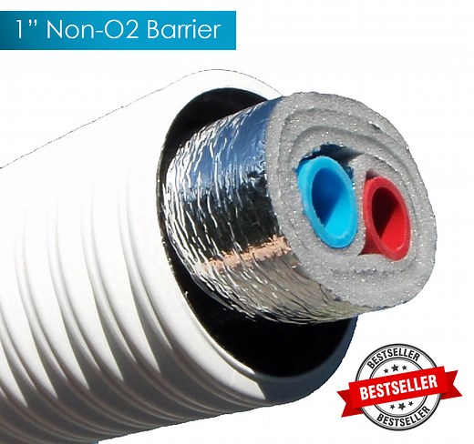 Insulated PEX Pipe 1” Non O2 Barrier