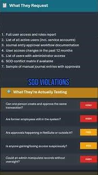 NetSuite Auditors UNCOVER SOD Pitfalls! Are YOU Ready?