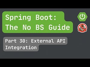 Spring Boot pt. 30: External API Integration (Cat Facts API)