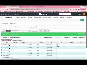 JTC Paperless Timecard APPROVAL by Manager 2026