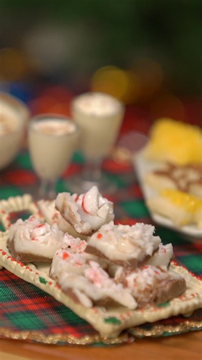 The holidays aren't complete without a little bite of Christmas bark. Like, just a tiny amount. 😋 | Tiny Kitchen