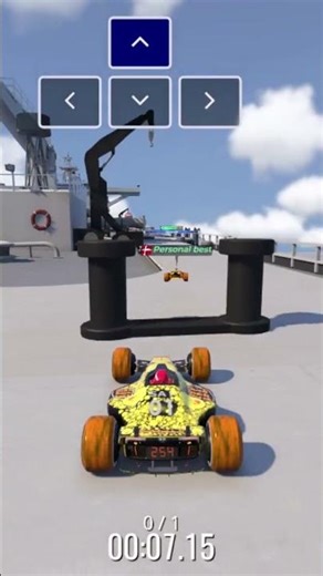 Trackmania Weekly Shorts 52 Super Tanker XL Author Time With Inputs #trackmania #speedruning #medal