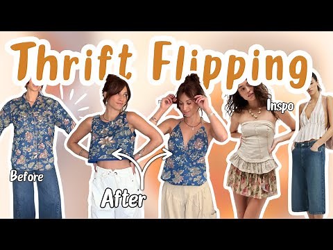 The ULTIMATE Thrift Flip (Sewing TWO Tops out of ONE)