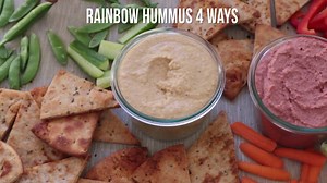 1.1M views · 4.4K reactions | Rainbow Hummus 4 Ways Save & print the...