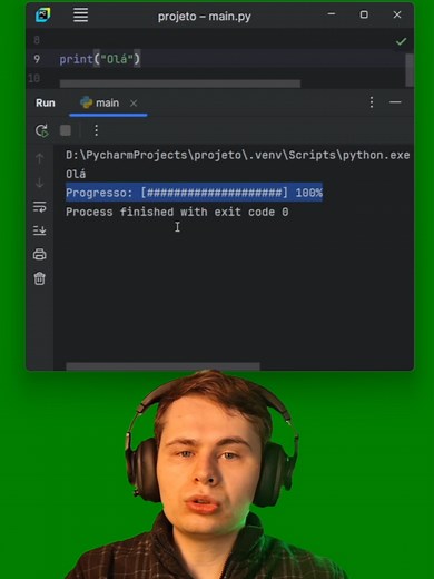 Crie uma Barra de Progresso no Python