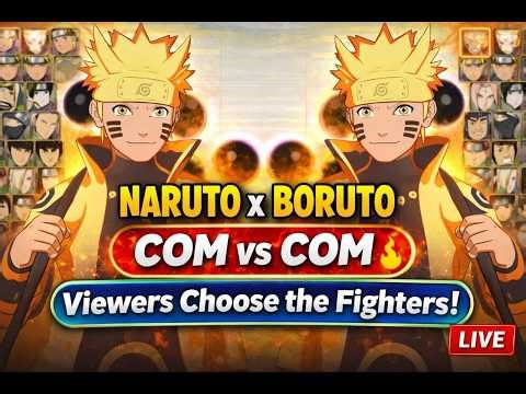 NARUTO X BORUTO Ultimate Ninja STORM CONNECTION | COM vs COM (Chat Chooses!)