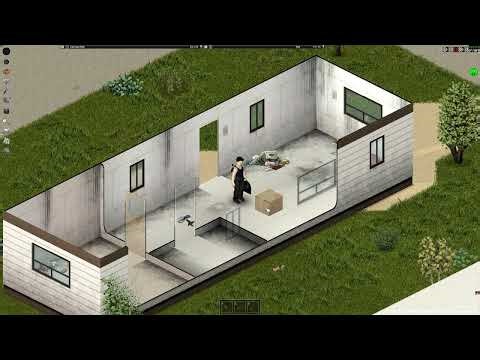 Project Zomboid B42 Mark Building As Looted Mod Demonstration